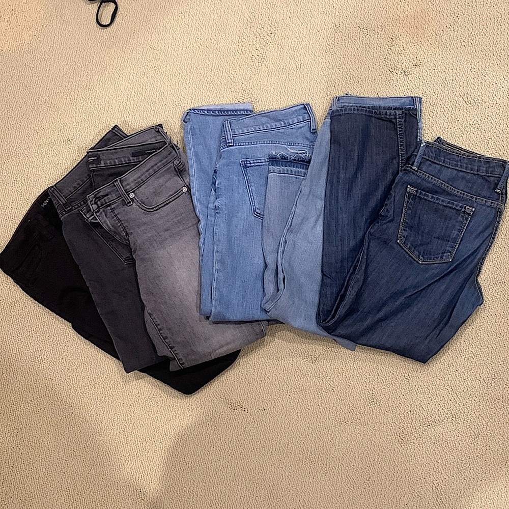 Banana Republic and Gap Jeans